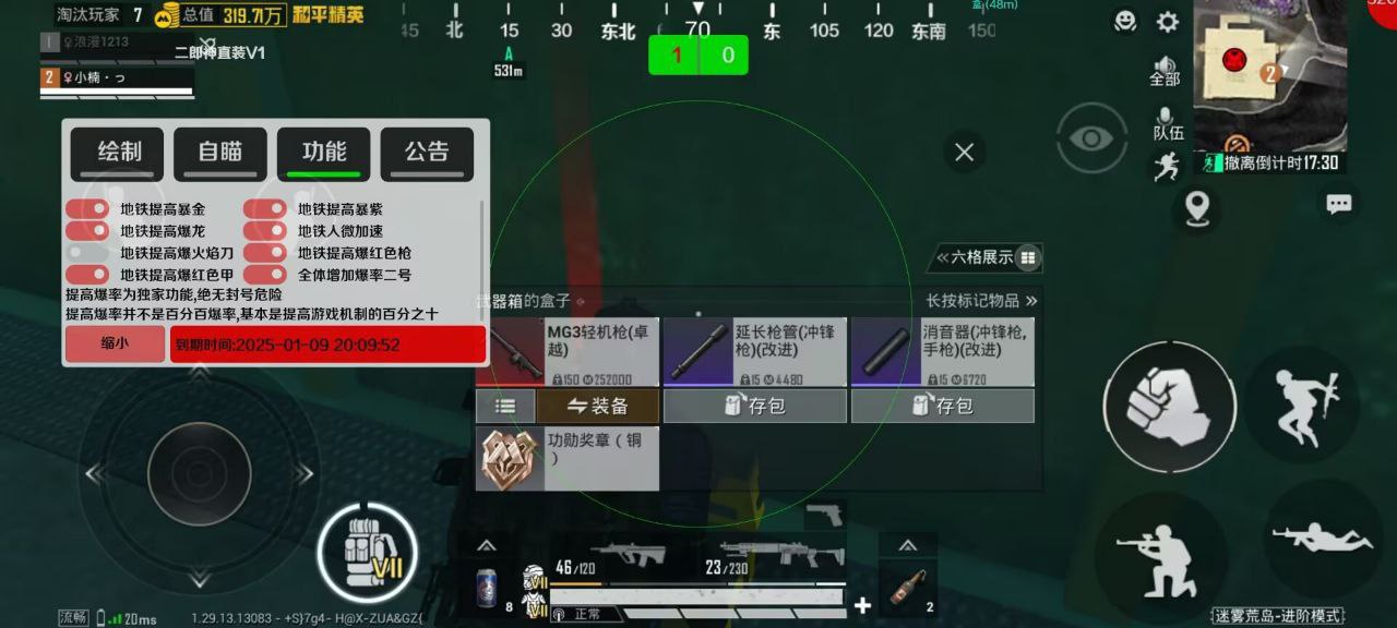 和平精英辅助【EAP+雷神】